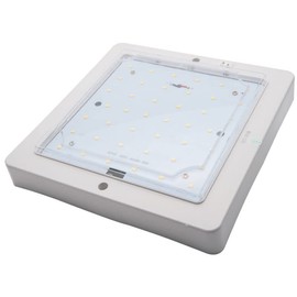 Riloer 12V 9W Interior LED Roof Light Ceiling Light Spot Light with Switch Button for Motorhome Truck Caravan Bus Boat