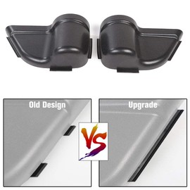 CheroCar JK - Caja organizadora lateral de repuesto para Jeep Wrangler 2011-2018 JK JKU accesorios interiores, color negro