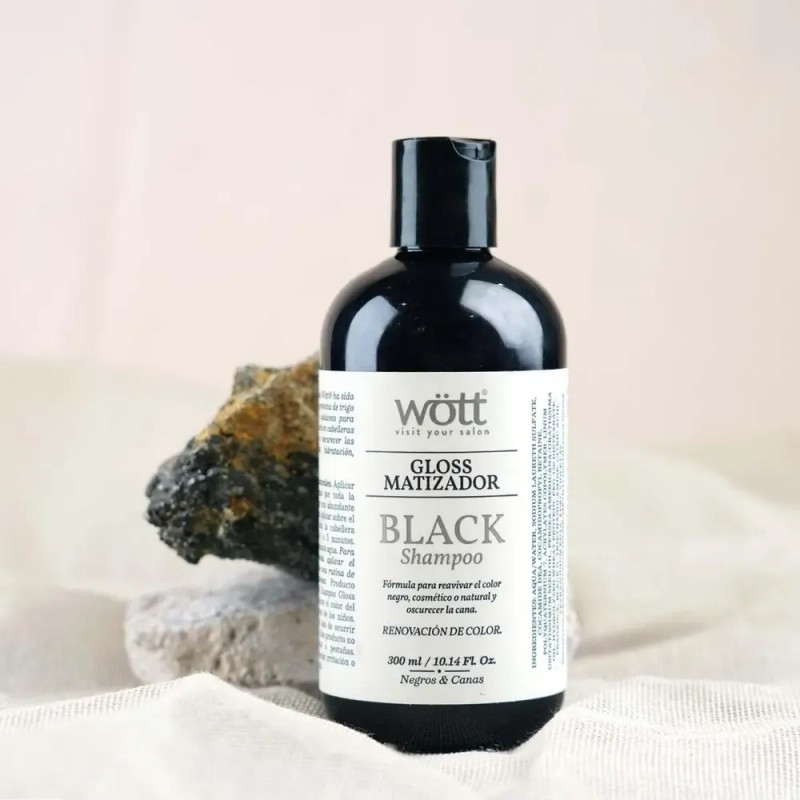 Shampoo Matizador Negro Wött Black 300 Ml