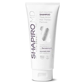 Shapiro MD Hair Growth Experts Champú vegano para pérdida de cabello para adelgazar el cabello | Experimenta un cabello más saludable, más lleno y más