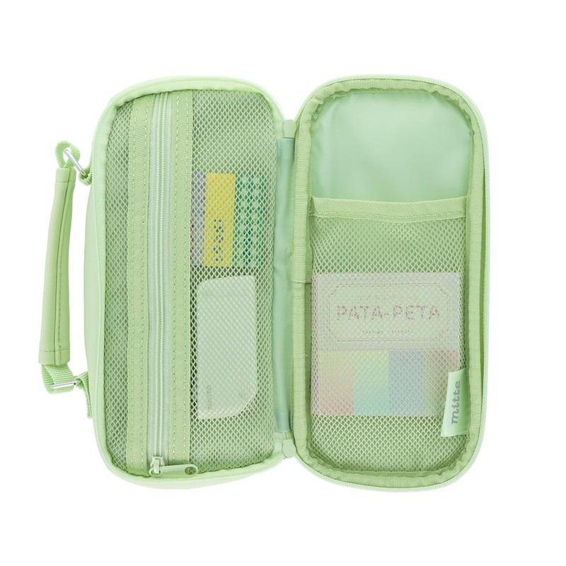 Sunstar Stationery S1428993 Pen Case with Function Mitte Leaf Green