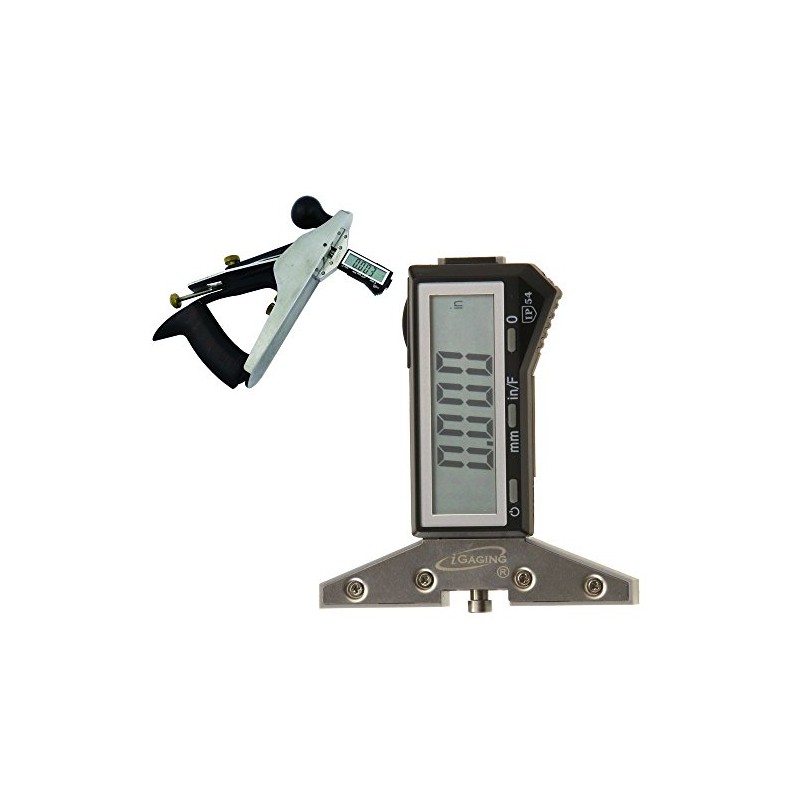 iGaging Digital Plane Iron Check and Jointer Knives Adjustment for
