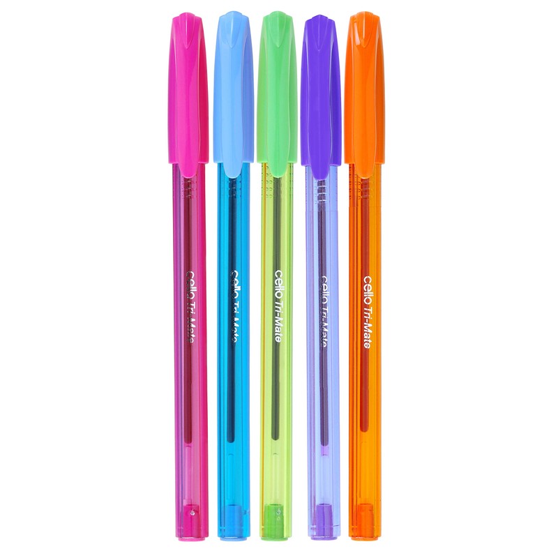 Cello Tri-Mate Pen, Assorted ($1.25 Per Pack)