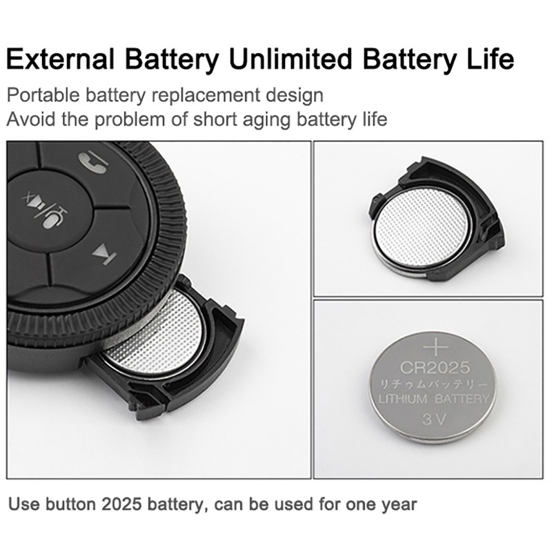 Universal Multifunction Steering Wheel Button Modification Wireless Steering Wheel Control