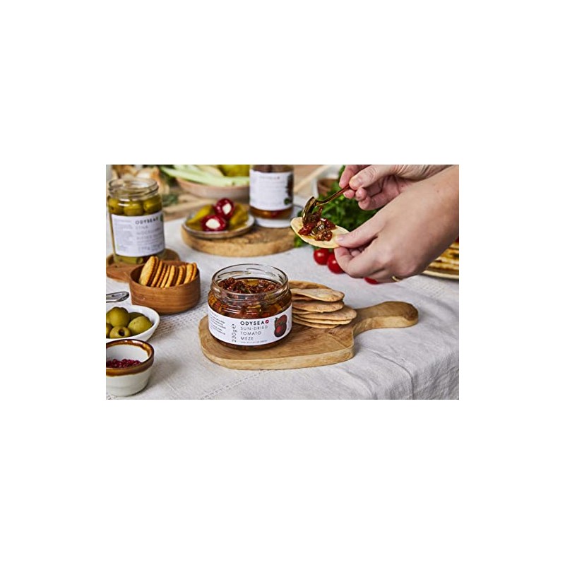 Odysea Sun-Dried Tomato Meze, Glass Jar, 230 g
