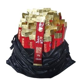 6년근 홍 골드 스틱 10g 100포 벌크포장 홍삼스틱 6-Year Red Ginseng Gold Stick 10g 100 Packs Bulk Packaging Ginseng Stick