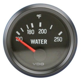 VDO 310039 Cockpit Series 2-1/16" Water Temperature Gauge
