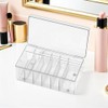 Caja Acrílica Con Tapa Para Pestañas Y Escritorio Multifuncional