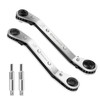 DURATECH HVAC Service Wrench Set, Refrigeration Wrench, 3/16", 1/4", 5/16",