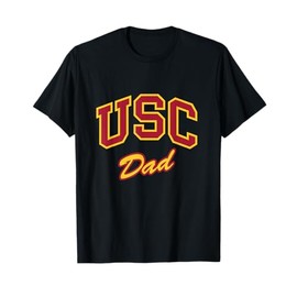 USC USC Dad Retro Script Style T-Shirt