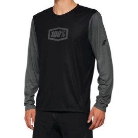100% Md Black Airmatic Long-Sleeve Jerseys