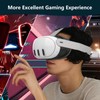 VR Face Cover for Meta Quest 3, Silicone Face Pad