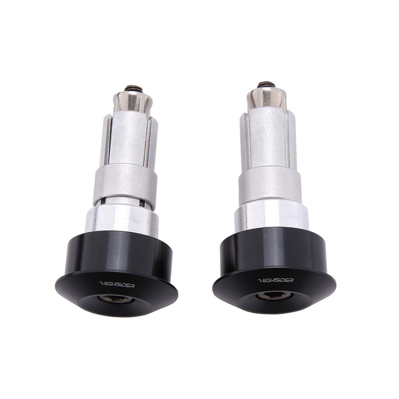 LENKERENDEN für Spiegel schwarz Highsider