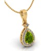 LMDPRAJAPATIS Piedra natal natural de 8,50 quilates, piedra de peridoto