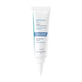 Ducray Keracnyl Pp, Crema Facial Antiimperfecciones, 30ml, Antiacne | 30 ml, reduce aparición de espinillas inflamadas, calma irritación