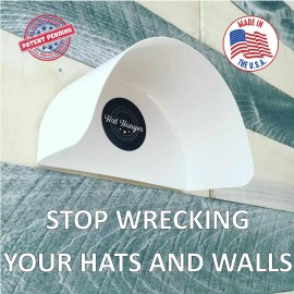Hat Hanger 10 Pack Hat Hangers - Removable Tape Mounted - Rack Hook Cap Wall Mount No Nails