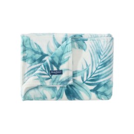Tommy Bahama - Throw Blanket, Plush Fleece Bedding, Tropical Home Decor for Bed or Couch (Waimea Bay Green, 50" x 70")