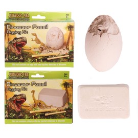 2 Pack Dinosaur Dig Out Kit, Archaeology Fossil Skeleton Excavation Set a Realistic Dinosaur Digging Adventure, Educational Science Mining Toy for Children