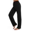 Urban CoCo Women's Straight Leg Long Pants Elastic High Waist