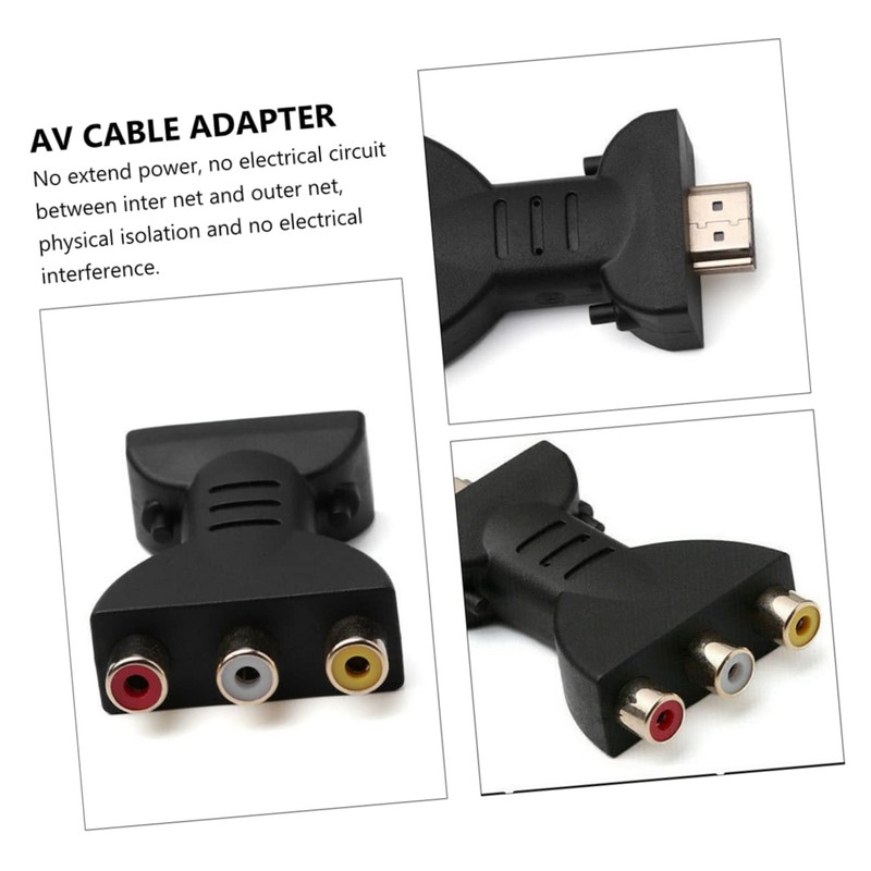 Gatuida to RCA Converter to RCA Adapter Video Converter AV