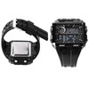 Men Rectangle Digital Sports Watch Night Light Rectangle Display Waterproof