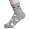 KONY Women's Girls Cute Cat Designed Funny Novelty Socks, Cat
