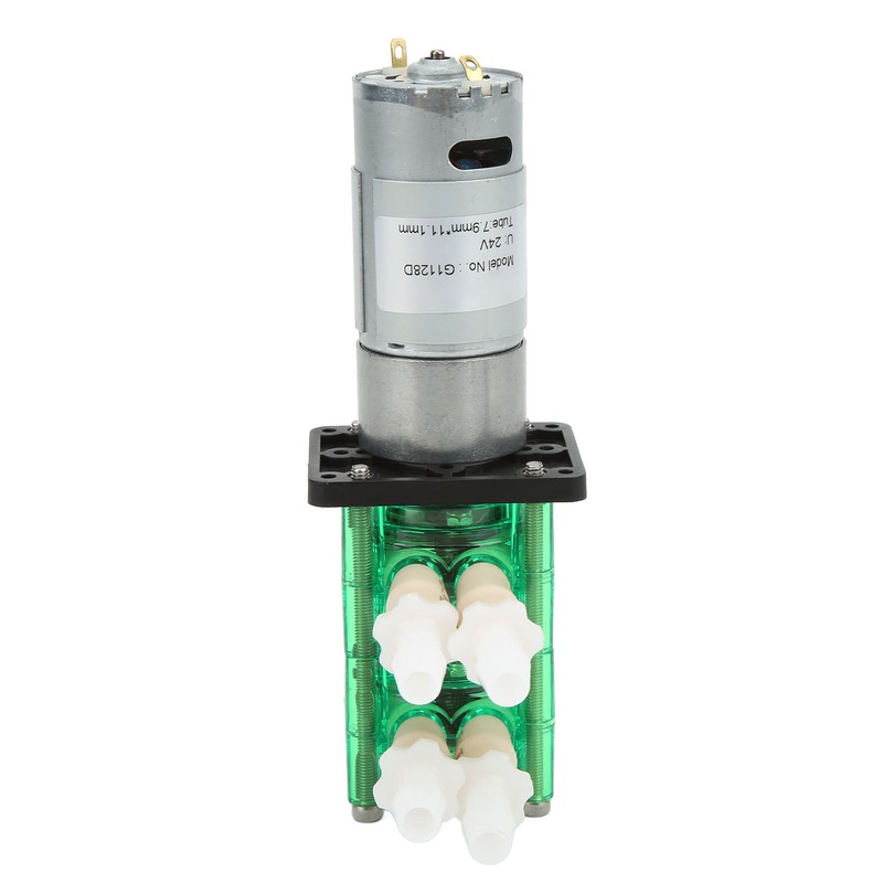 Dual Head High Flow Corrosion Resistant Peristaltic Pump Liquid Dosing