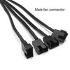 Molex to 3Pin / 4Pin Fan Adapter, Molex Fan Cable,