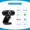 1080P Full HD Webcam, Computer Camera Desktop USB Camera with