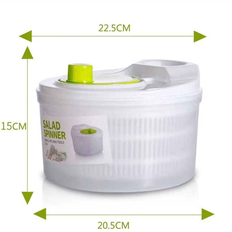 AIMALL Salad Spinner Vegetable Lettuce Washer Dryer Serving Bowl Container