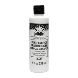 FolkArt Multi-Surface Paint (8 oz), , Titanium White