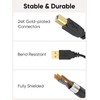 CableCreation USB Printer Cable 6.6FT, USB 2.0 Printer Cable to