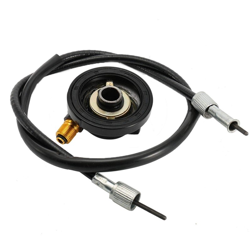 Speedometer Cable, Speedometer Drive Gear 12mm Axle with Cable for