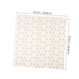 Totority Cotton Swaddle Blanket Soft Breathable Double Muslin for Newborns Cute Print Versatile Nursery Blanket for Swaddling and Comfort