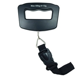 Horizon 50kg /110 LB x 10g Digital Travel Luggage Scale Hanging Scale with Strap