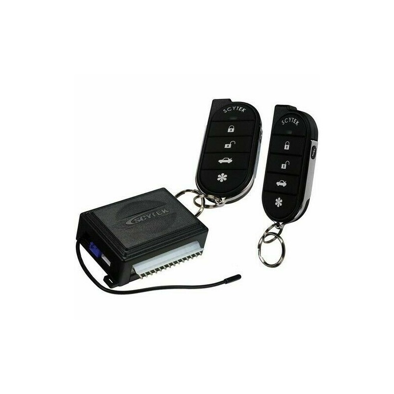 ScyTek A15 1-Way Keyless Entry Car Alarm Vehicle Security System