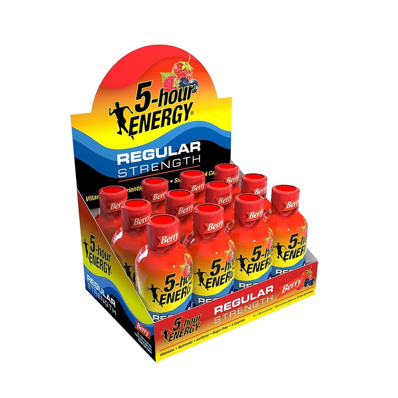5-Hour Energy 5-Hour Energy Drink, Original, Per 12 Berry