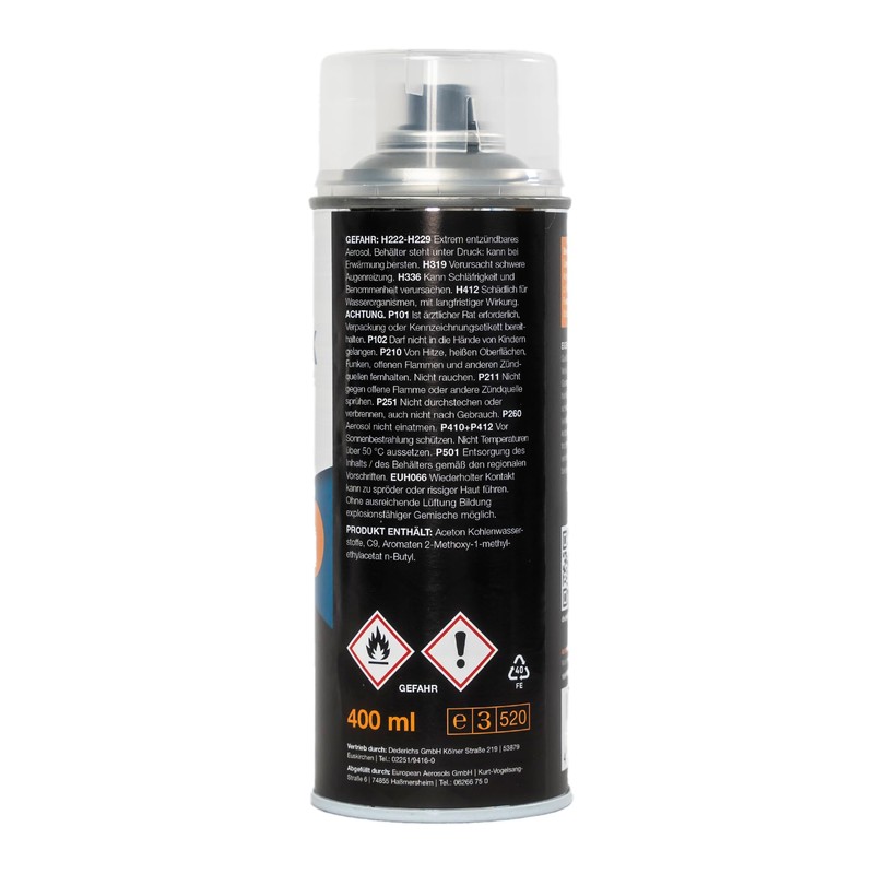 D.LINE Klarlack glänzend Sprühdose 400 ml DL 1523 - Überzugslack
