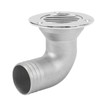 Boat Deck Drain 90 Degree Elbow 316 Stainless Steel Split