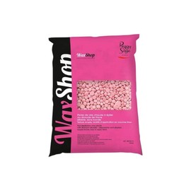 Perles de cire chaude à épiler jetable rose sans bande 800g