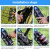 Bike Water Bottle Holder, 2 Pack Bike Front Fork Cage