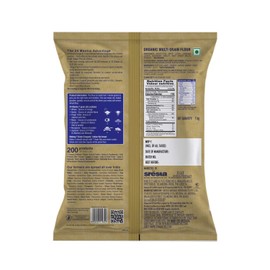 Organic 7 Grain Atta 1Kg/2.2 lb (Wheat, Pearl Millet, Sorghum, Green Mungbean, Barley, Ragi, Soybean) - 24 Mantra Organic