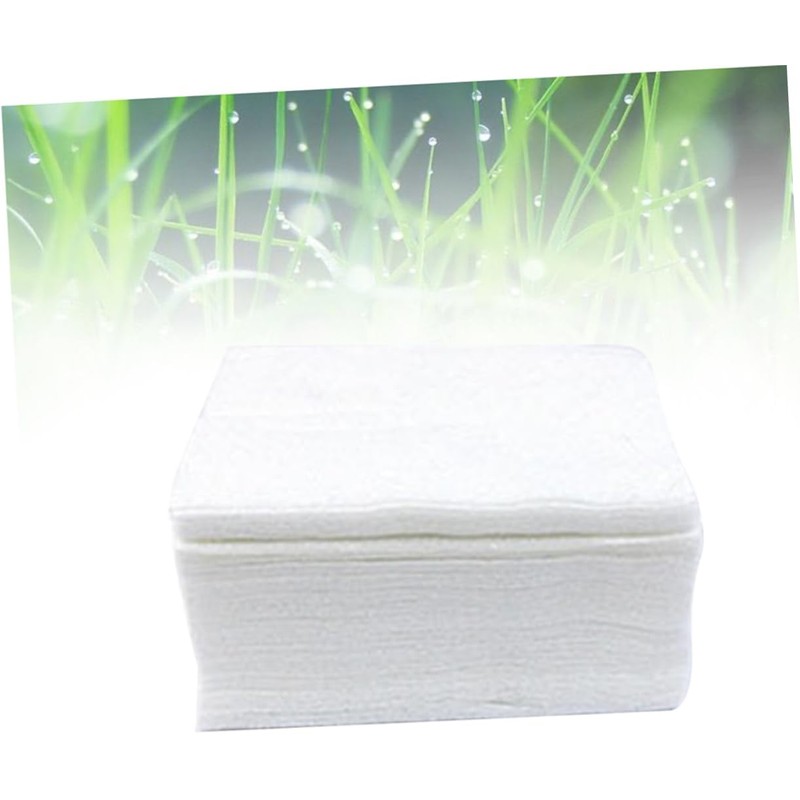 FOMIYES 100piezas De Desmaquillantes y Quitaesmaltes Empaque Caja De Plástico