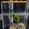 Jumping Spider Enclosure, Acrylic Reptile Terrarium with Magnet Door, Insect