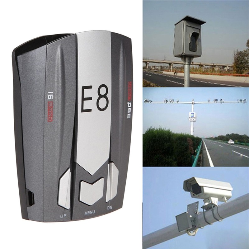 Radar Detector for Cars Voice Prompt Speed Vehicle Speed Alarm
