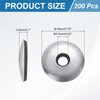 sourcing map 200Pcs 7/32" x 3/4" Sealing Washers, Zinc-Plated Carbon