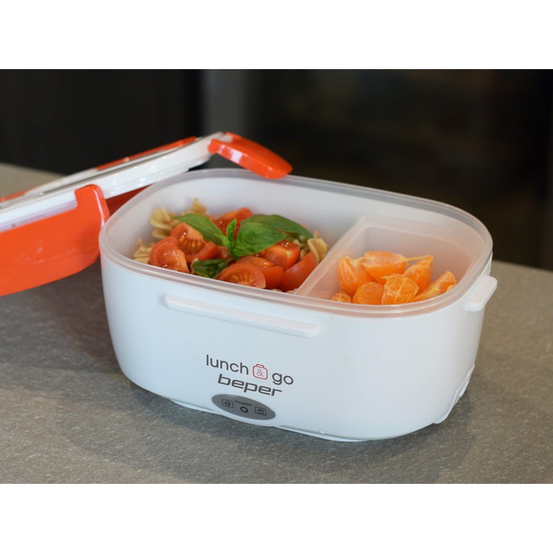 Beper Lunch & Go - Wärmende Lunchbox, tragbarer elektrischer Speisenwärmer,