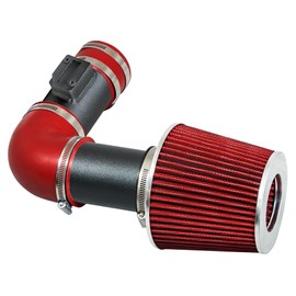 RW SERIES - MATTE BLACK PIPE RED - SHORT RAM KIT Compatible For 07-11 Acura RDX 2.3L Turbo