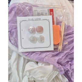 Big toenail pedi art bling bling wedding?Handmade Nail Tips - I agree to the required reading (exchange, refund, shipping) / 엄지발톱 패디아트 블링블링 웨딩? 수제네일팁 - 필독사항(교환환불,발송)동의합니다