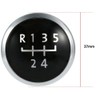 Replacement Gear Knob Cap Cover Gear Lever Emblem Manual Transmission